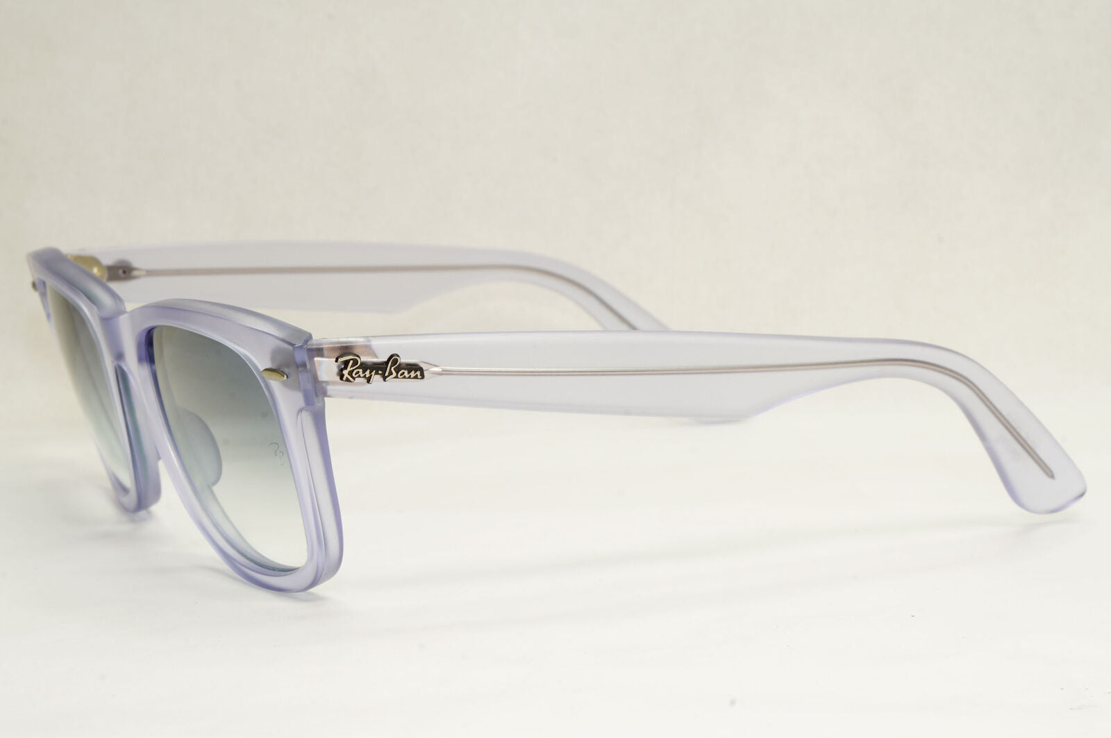 Ray-Ban Sunglasses Wayfarer Ice Pop Grape Transparent Blue RB 2140 6060/3F 50mm