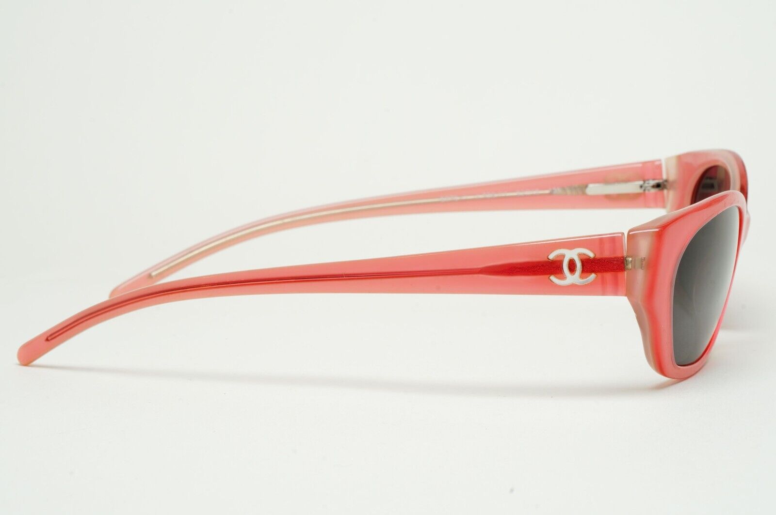 Chanel Sunglasses 2008 Vintage Pink Mother of Pearl Black 5075-H c.709/11 050225