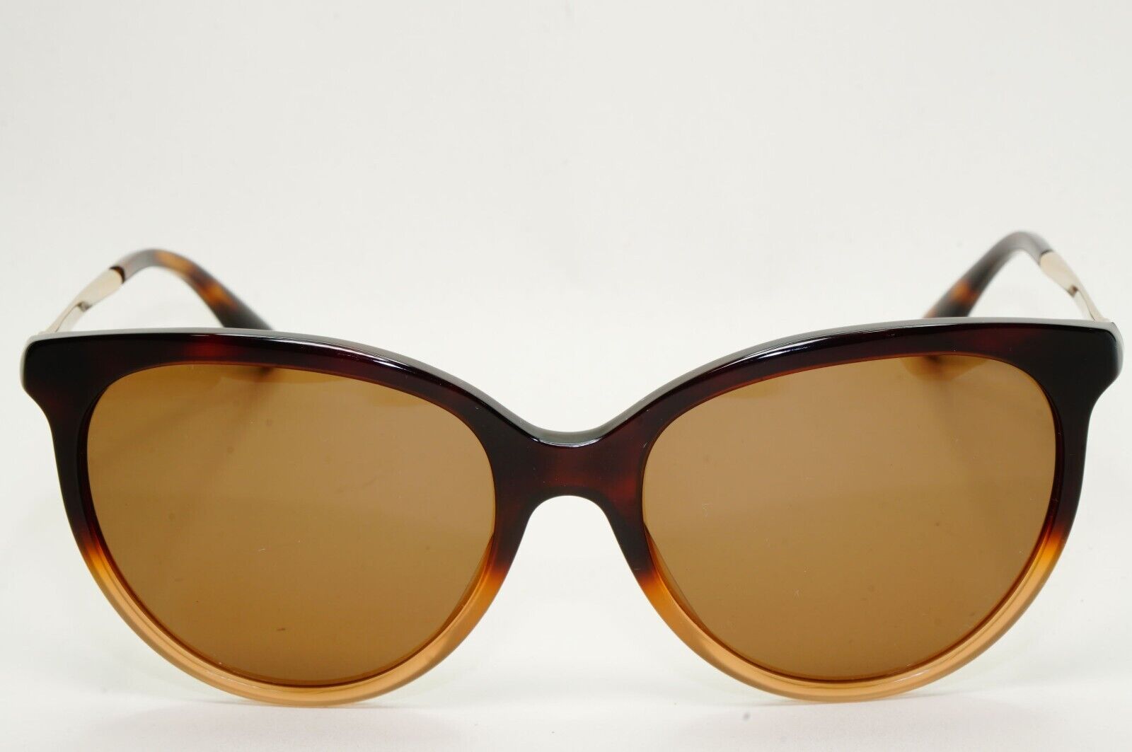 Bvlgari Sunglasses Brown Gold Diamante Square 8161-B 5362/13 56mm 120824