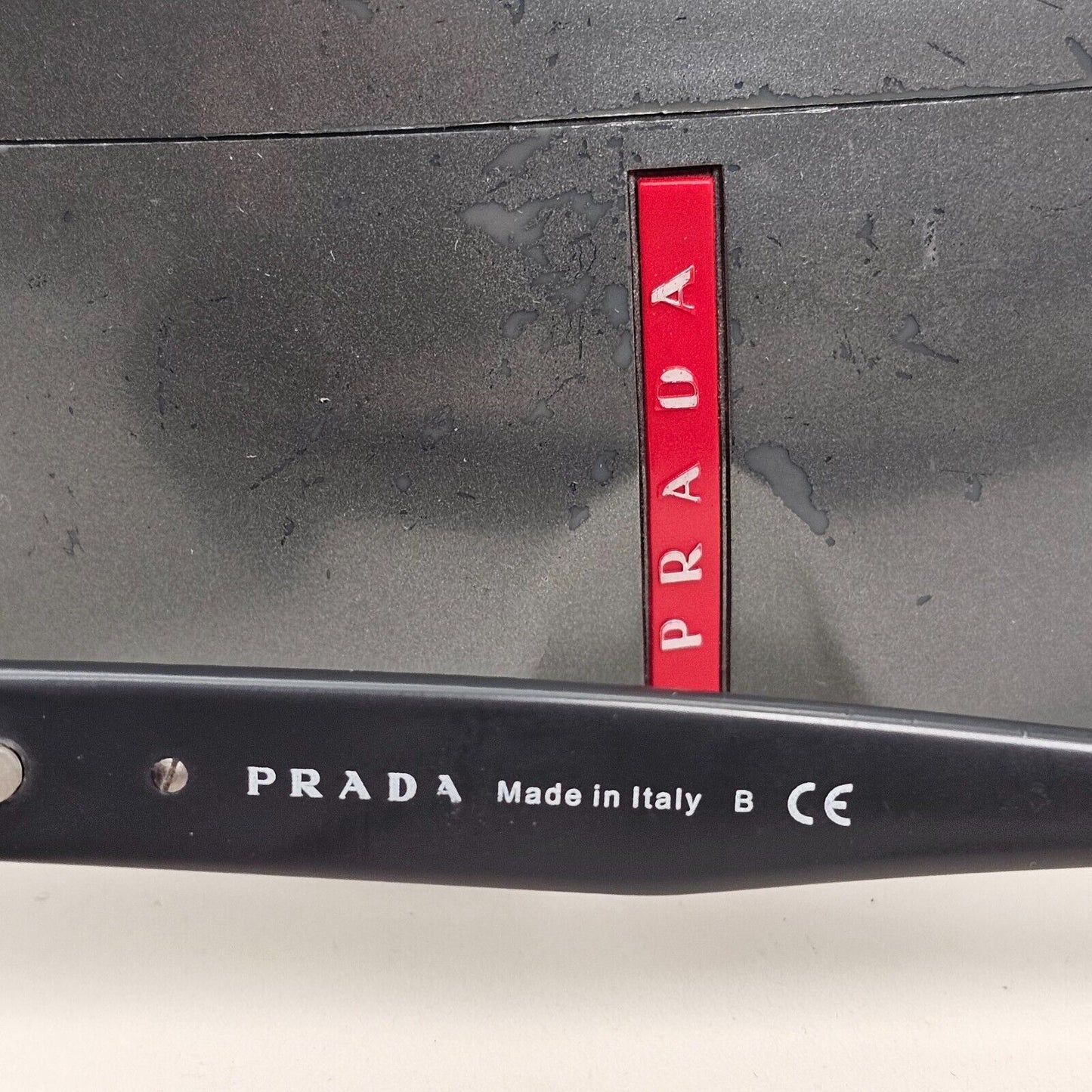 Prada Sunglasses 2013 Brushed Grey Dark Black PR03RS SPR 03R TV4-1A1 55mm 021124