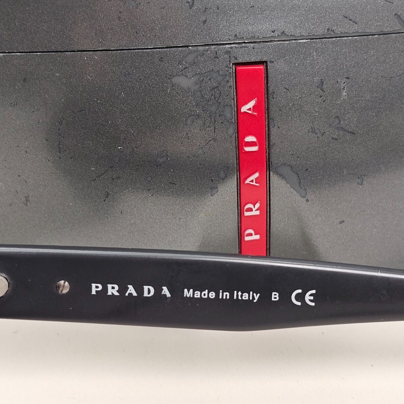 Prada Sunglasses 2013 Brushed Grey Dark Black PR03RS SPR 03R TV4-1A1 55mm 021124