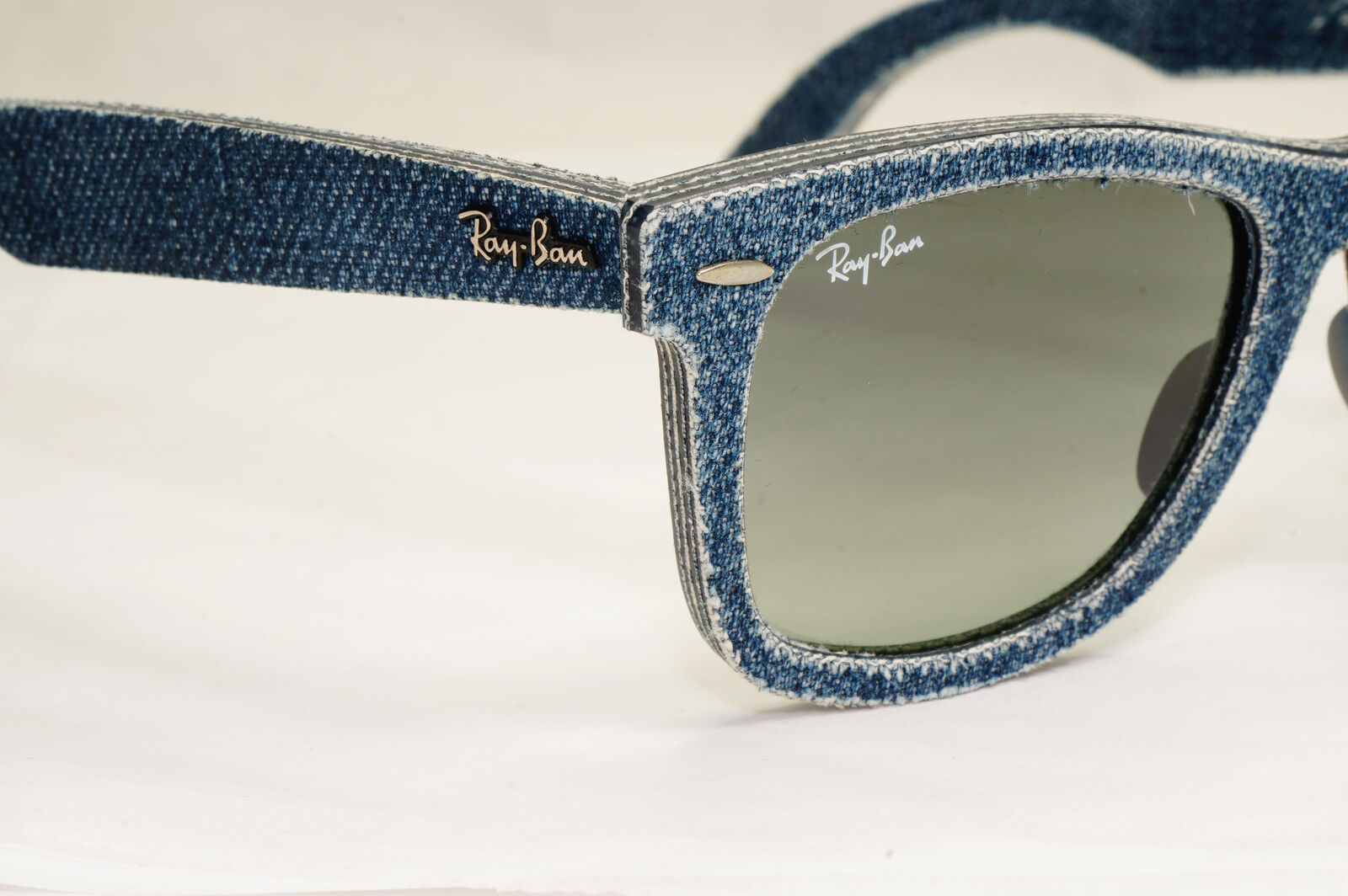 Ray-Ban Sunglasses Wayfarer Denim Blue Jeans Grey Gradient RB 2140 1163/71 50mm