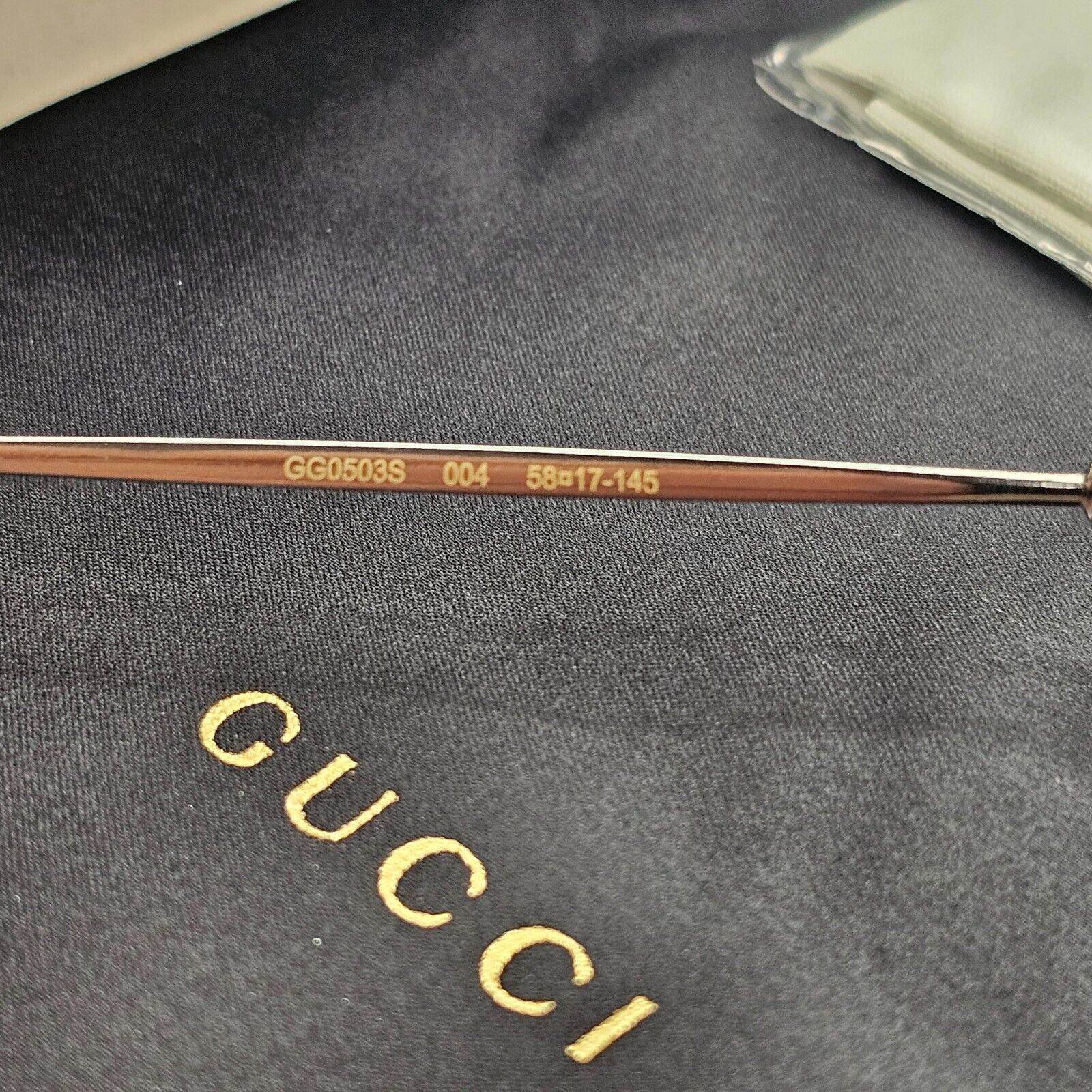Gucci Sunglasses 2019 Ultralight Pilot Gunmetal Blue Teal GG 0503S 004 011124