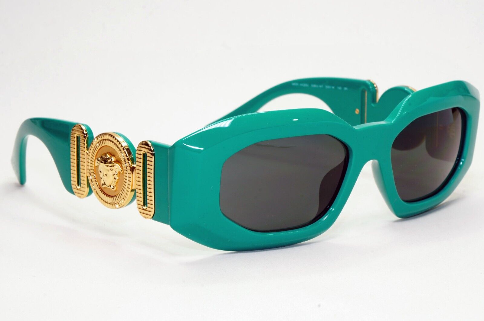 Versace Sunglasses Green Biggie Medisa Oversized Square MOD VE 4425U 5364/87