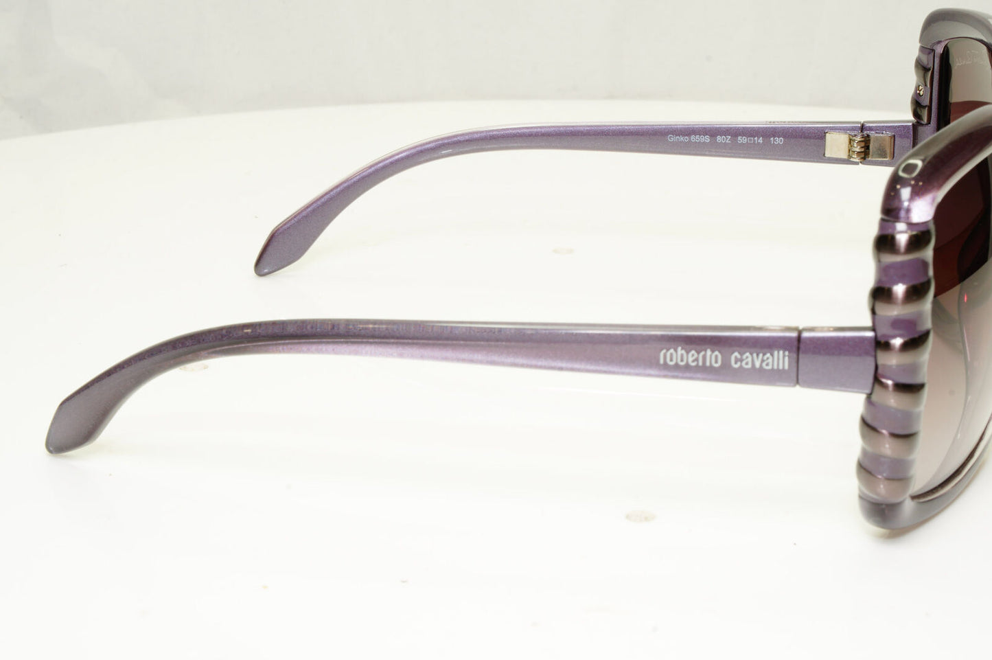 Authentic Roberto Cavalli Womens Vintage Sunglasses Violet Ginko 659 80Z 34784