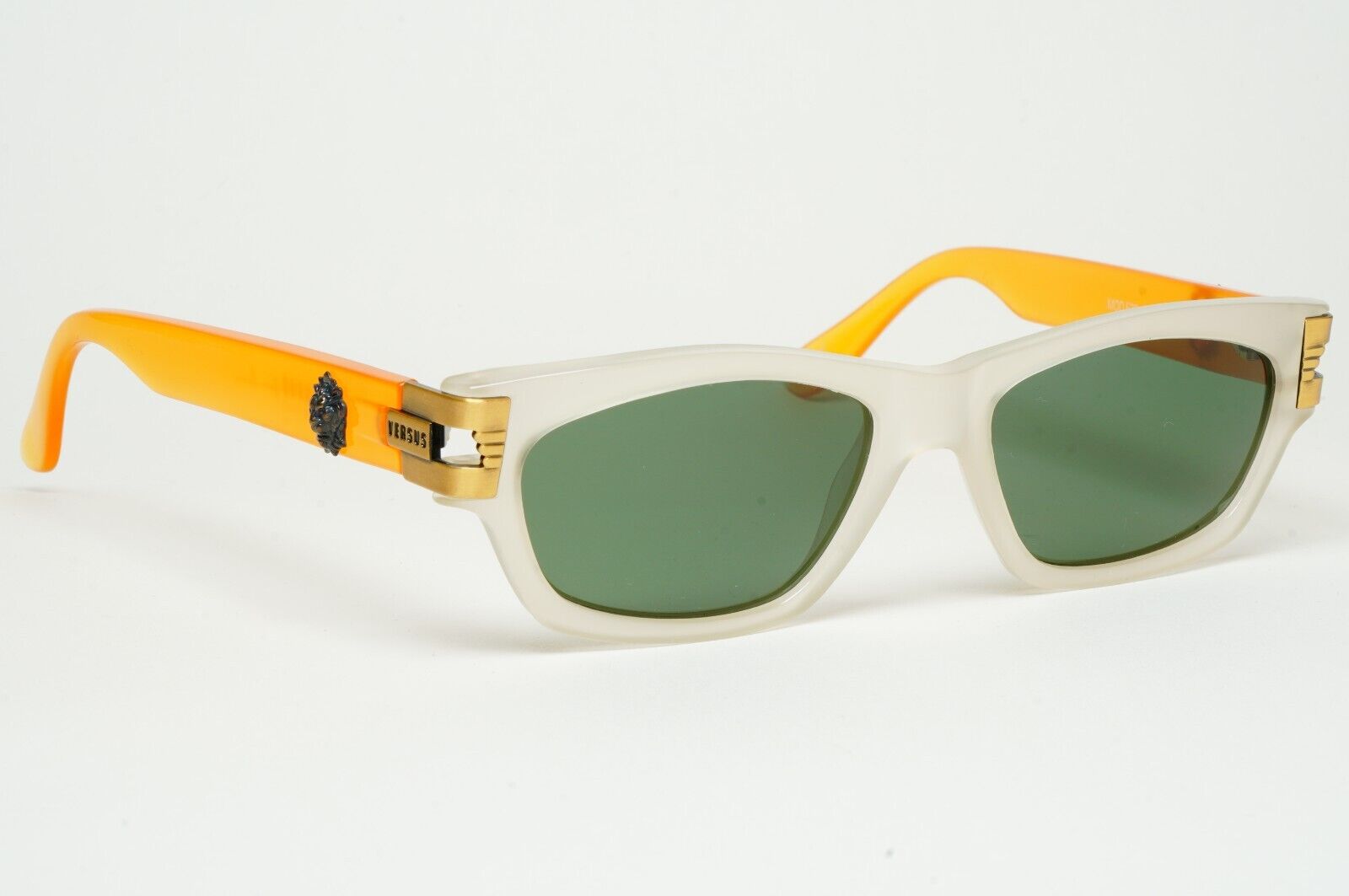 Versus Sunglasses 1996 by Gianni Versace Vintage Honey Lion MOD E29 COL 445