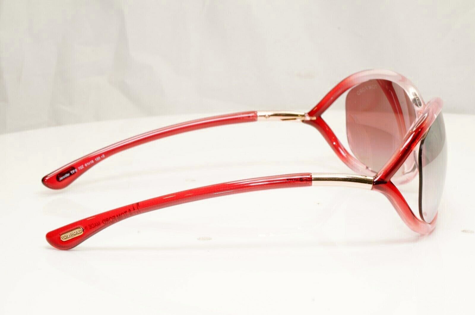 Tom Ford Sunglasses Jennifer Pink Red Silver Gradient Mirror TF8 72Z FT0008