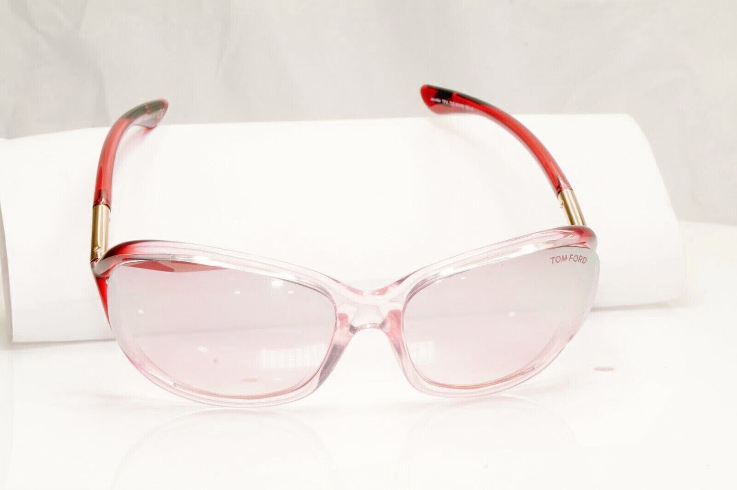 Tom Ford Sunglasses Jennifer Pink Red Silver Gradient Mirror TF8 72Z FT0008
