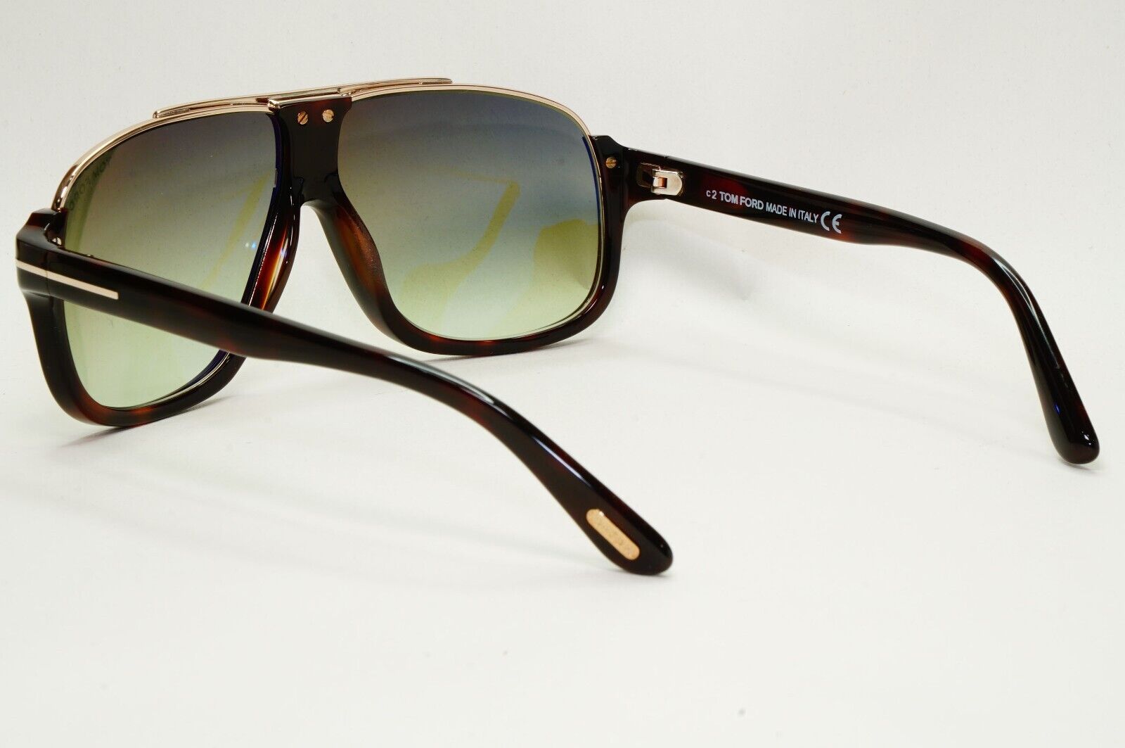 Tom Ford Sunglasses Elliott Brown Gold Green Grey Havana FT0335 TF 335 56K 60mm