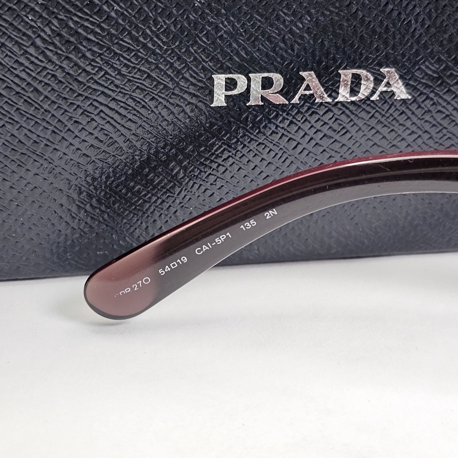 Prada Sunglasses Baroque Swirl Pink Transparent PR27OS SPR 27O CAI-5P1 130124