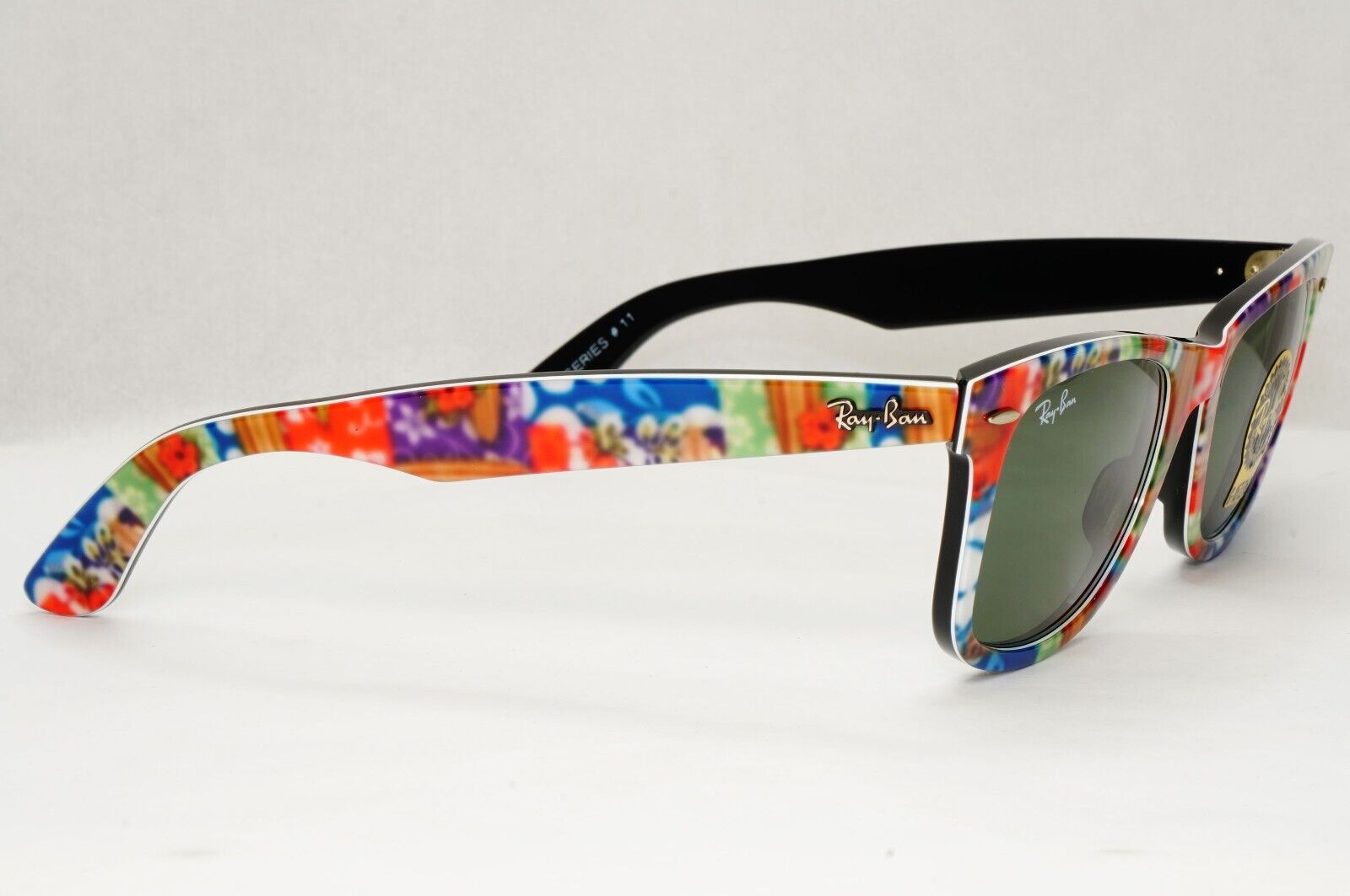 Ray-Ban Sunglasses Wayfarer Rare Prints Special Series 1 Flowers RB 2140 1137