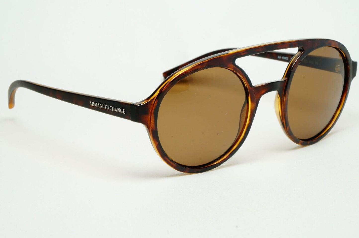 Armani Exchange Sunglasses 2015 Round Unisex Brown AX 4060 8213/73 221124