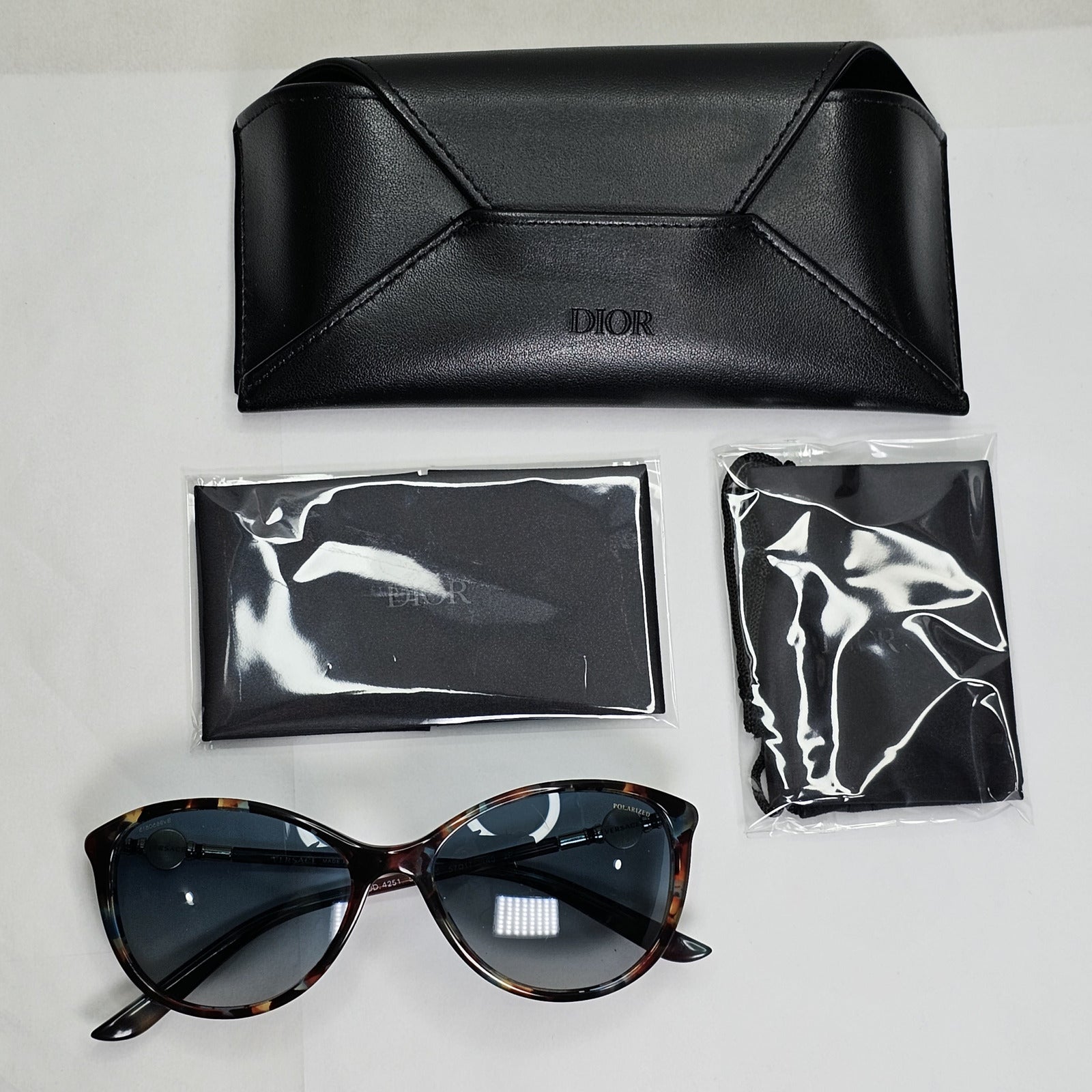 Versace Sunglasses 2015 Fantasy Marble Blue Polarized MOD 4251 5162/8S 141223