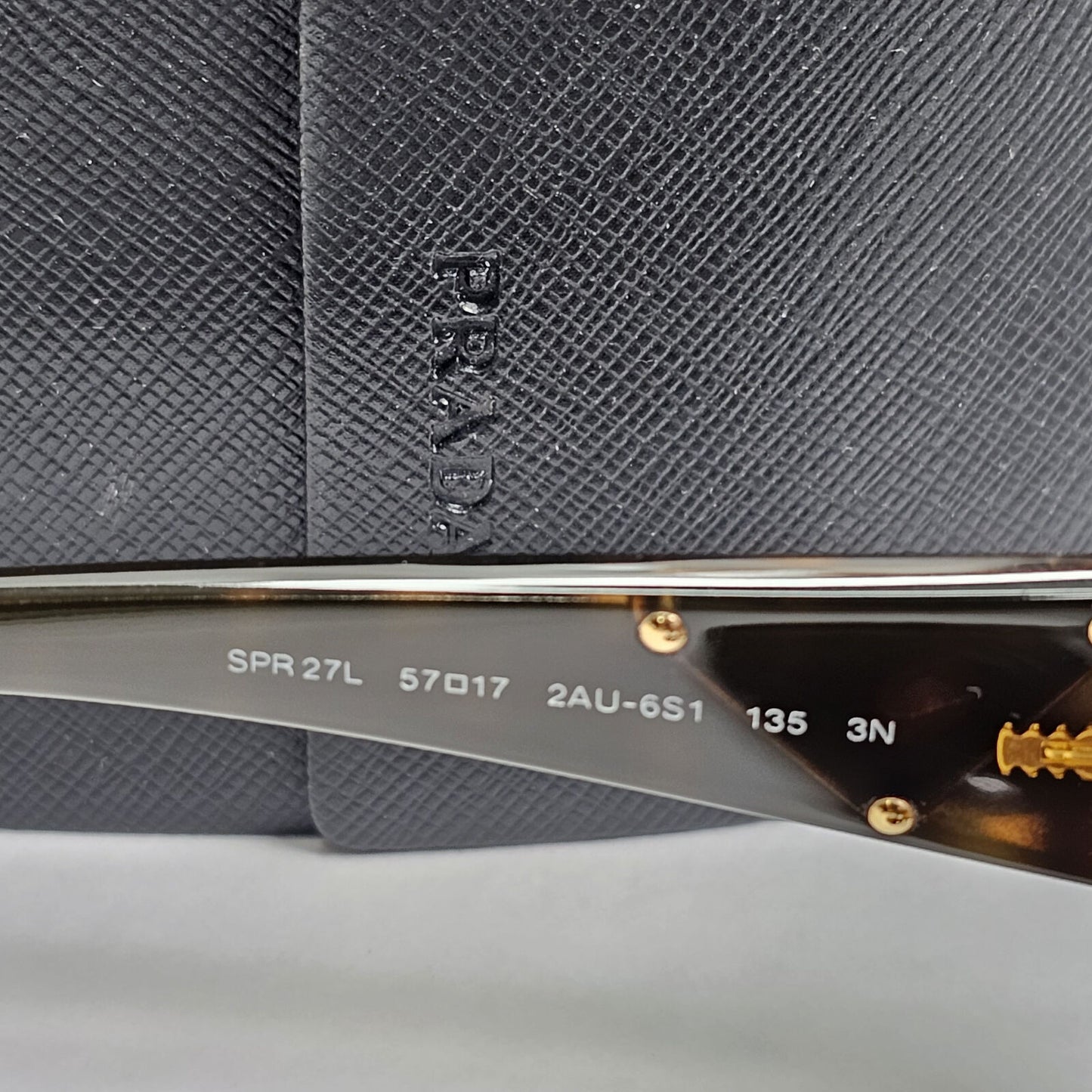Prada Sunglasses 2010 Triangle Logo Brown Tortoise PR27LS SPR 27L 2AU-6S1 200124