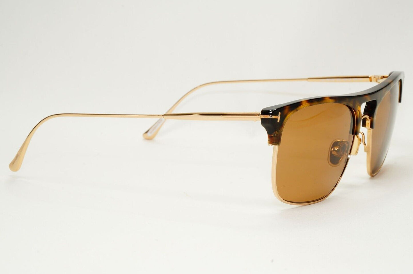 Tom Ford Sunglasses Lee Brown Tortoise Gold Square TF 830 52E FT0830 56mm