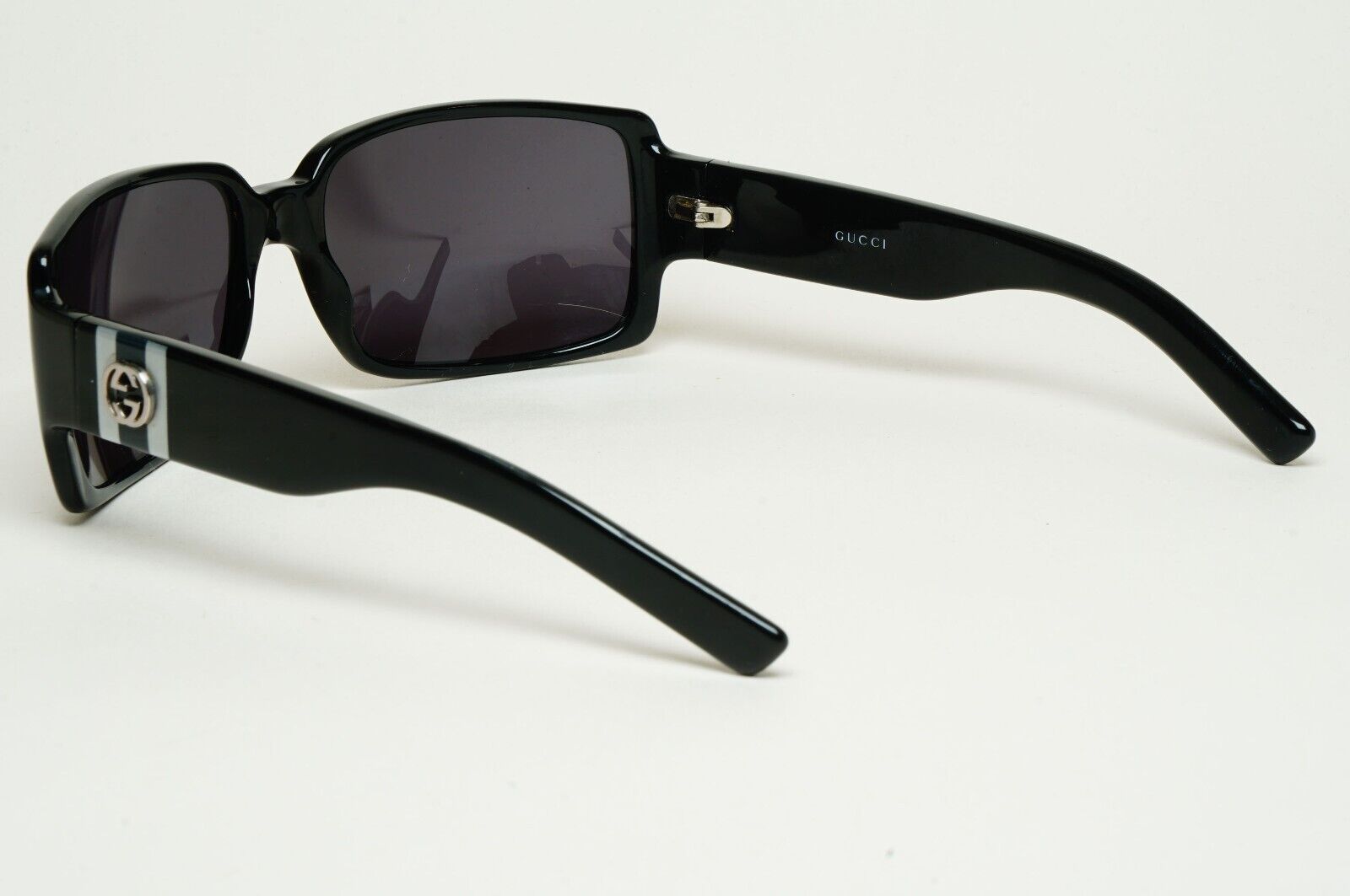 Gucci Sunglasses 2004 Vintage Black Wrap Square Retro GG 2563/S Z8P 60mm 180125