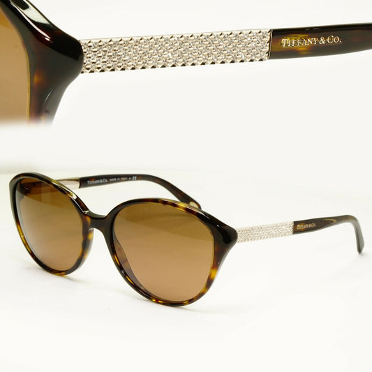 Authentic TIFFANY & CO Womens Diamante Crystal Sunglasses TF 4073 8015/3B 30154