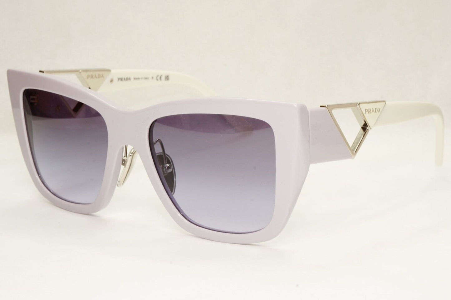 Prada Sunglasses Wisteria Violet Pale Gradient Blue PR21YS SPR 21Y 07Z-08I 54mm