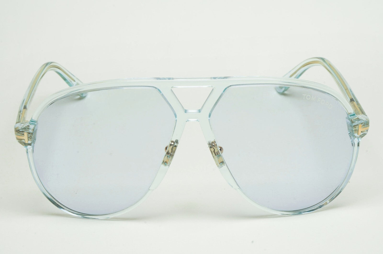 Tom Ford Sunglasses Bertrand Light Blue Oversized Pilot FT1061 TF 1061 84V