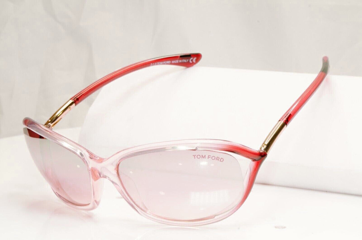 Tom Ford Sunglasses Jennifer Pink Red Silver Gradient Mirror TF8 72Z FT0008