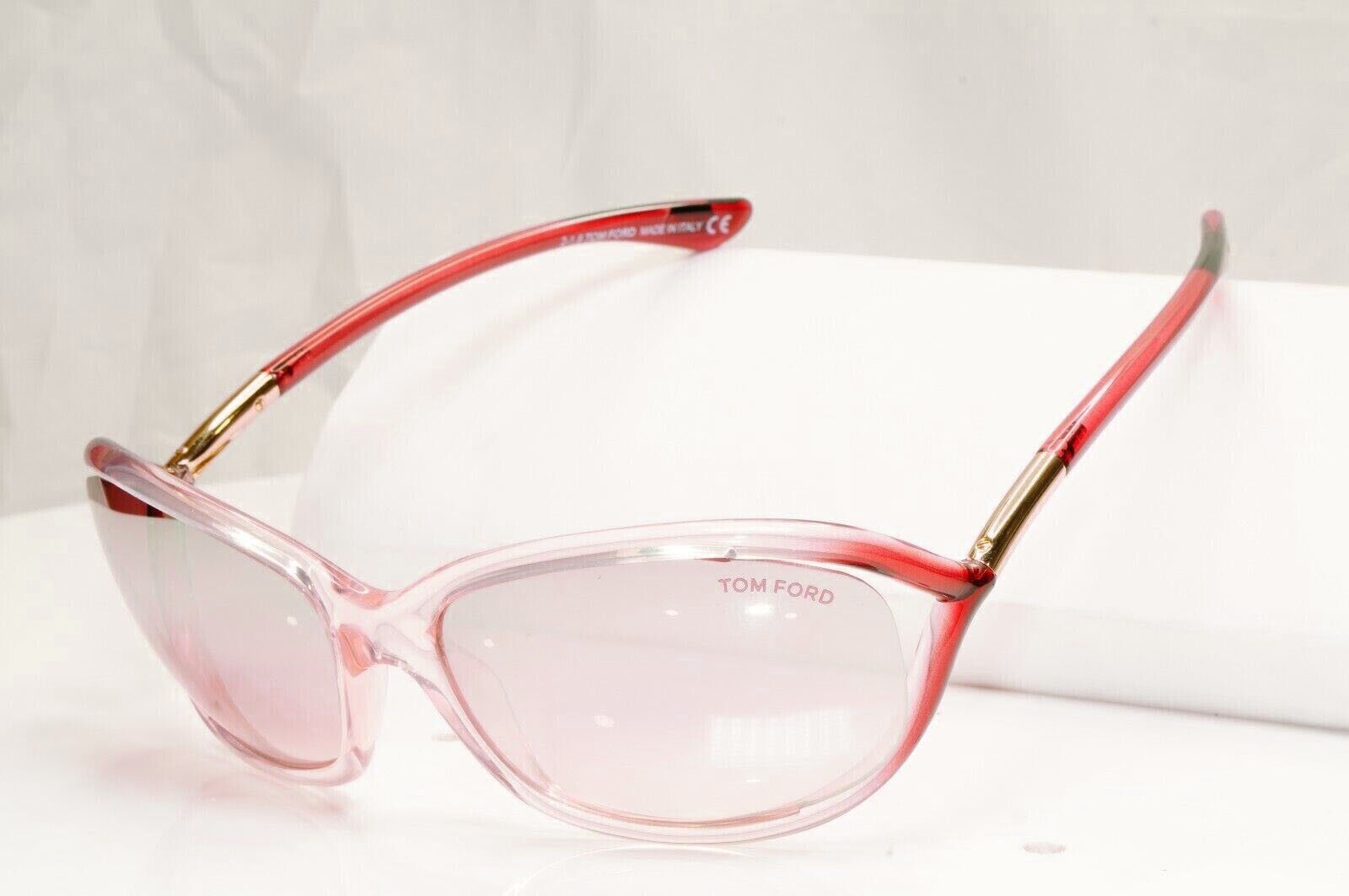 Tom Ford Sunglasses Jennifer Pink Red Silver Gradient Mirror TF8 72Z FT0008