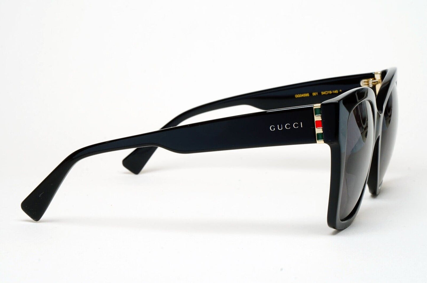 Gucci Sunglasses 2019 Black Square Glossy Large GG0459S 001 54mm 280125