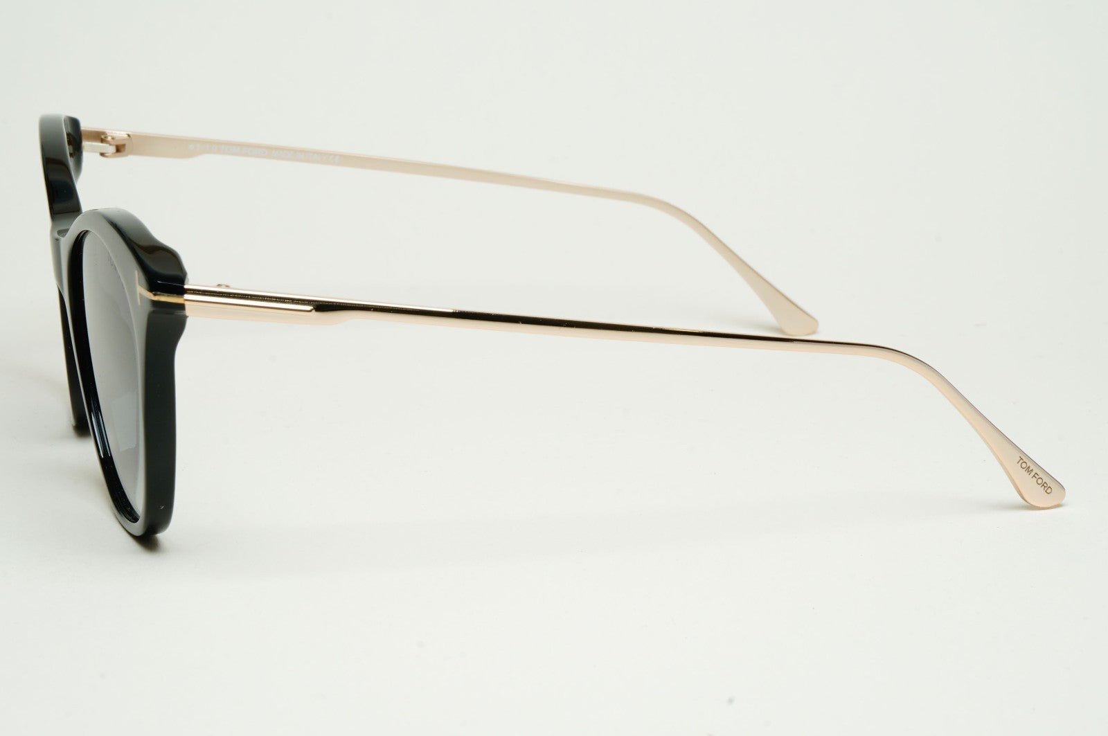 Tom Ford Sunglasses Micaela Black Gold Grey Smoke FT0662 TF 662 01B 53mm