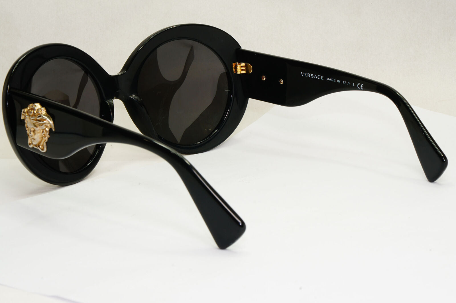Versace Sunglasses Black Gold Large Medusa Oversized MOD VE 4298 GB1/11 180224
