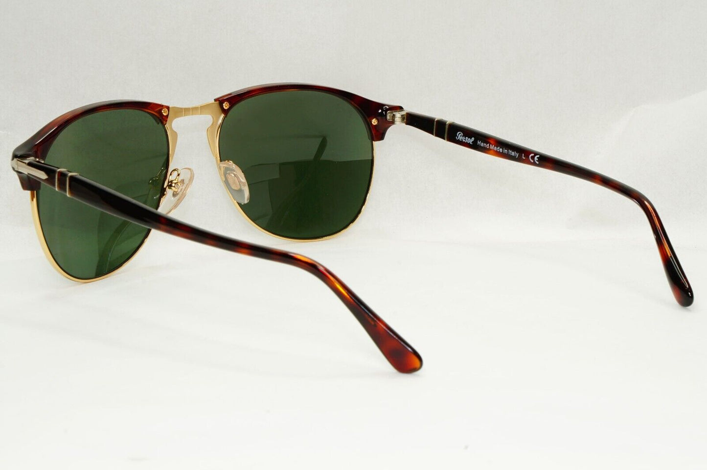 Persol Sunglasses 2015 Brown Tortoiseshell Green Grey Gold 8649-S 24/31 56mm