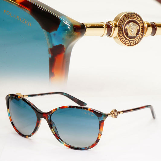 Versace Sunglasses 2015 Fantasy Marble Blue Polarized MOD 4251 5162/8S 141223