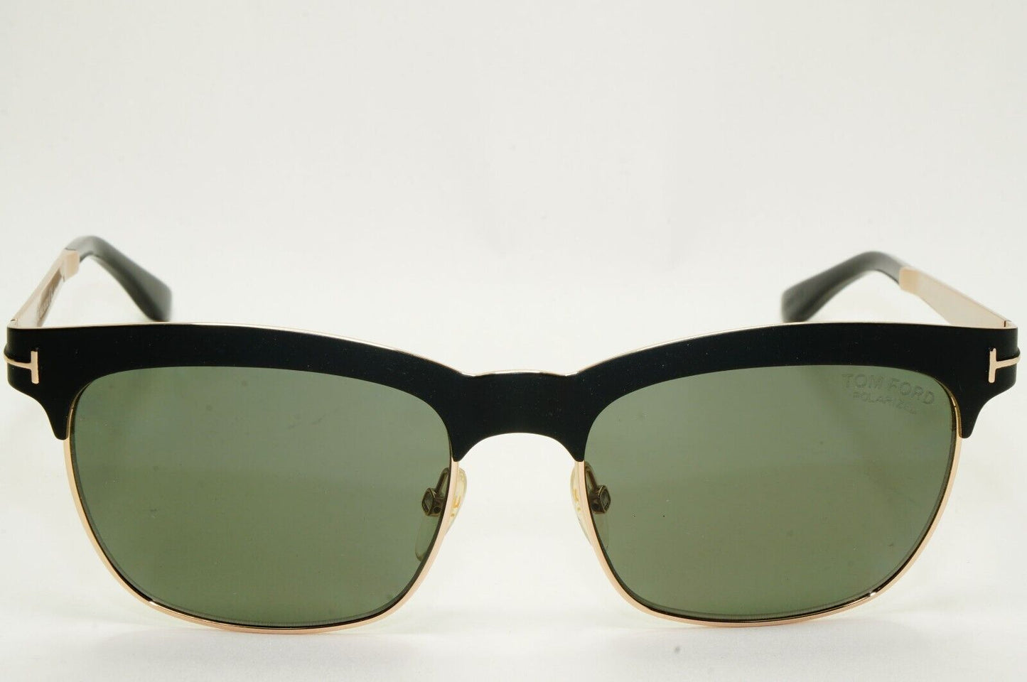 Tom Ford Sunglasses Elena Polarised Gold Black Dark Green FT0437 TF 437 05R 54mm