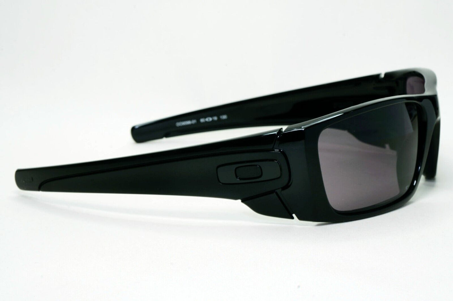 Oakley Sunglasses Fuel Cell Black Polished Warm Grey OO 9096 01 Wrap 60mm