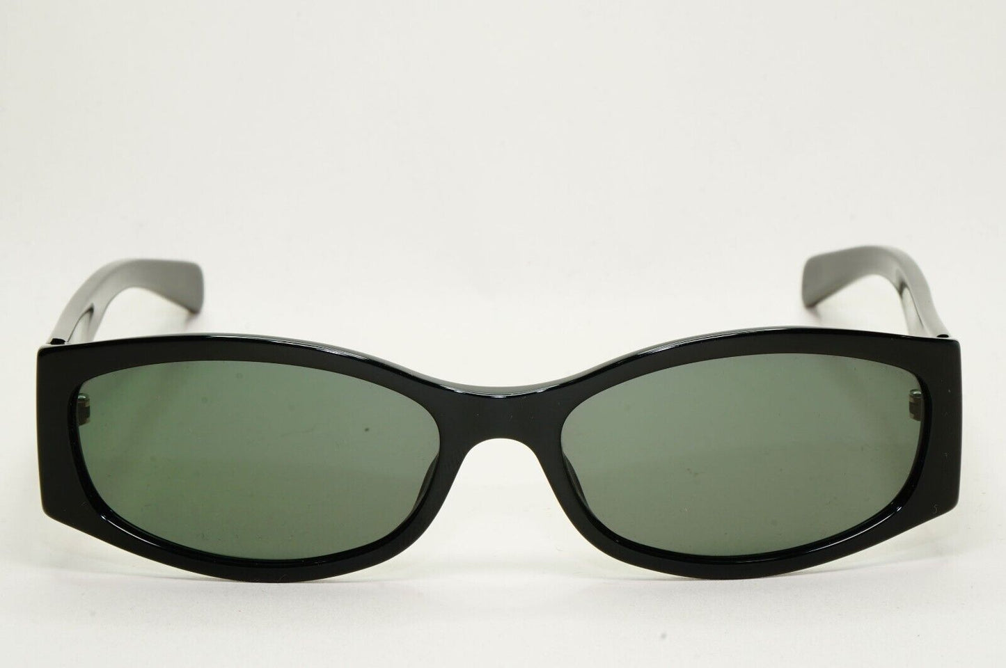 Gucci Sunglasses 1999 Vintage Black Green Rectangle GG 2524/S 807 081024