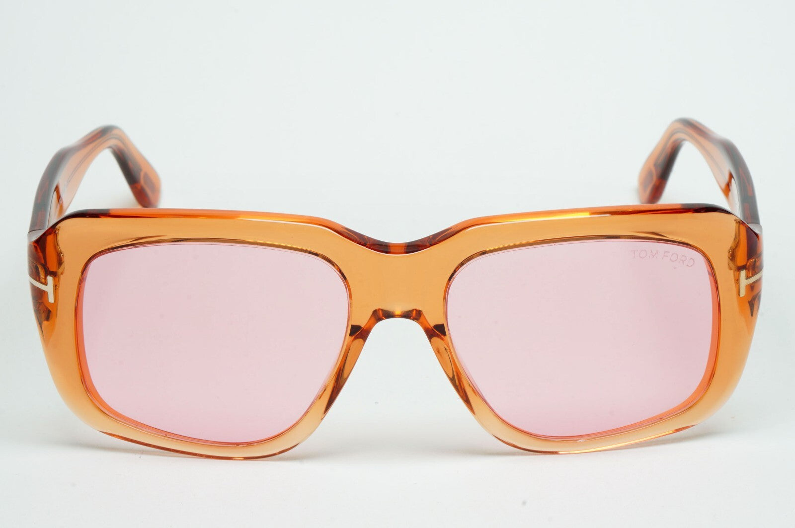 Tom Ford Sunglasses Bailey-02 Brown Honey Transparent Pink FT0885 TF 885 45Y