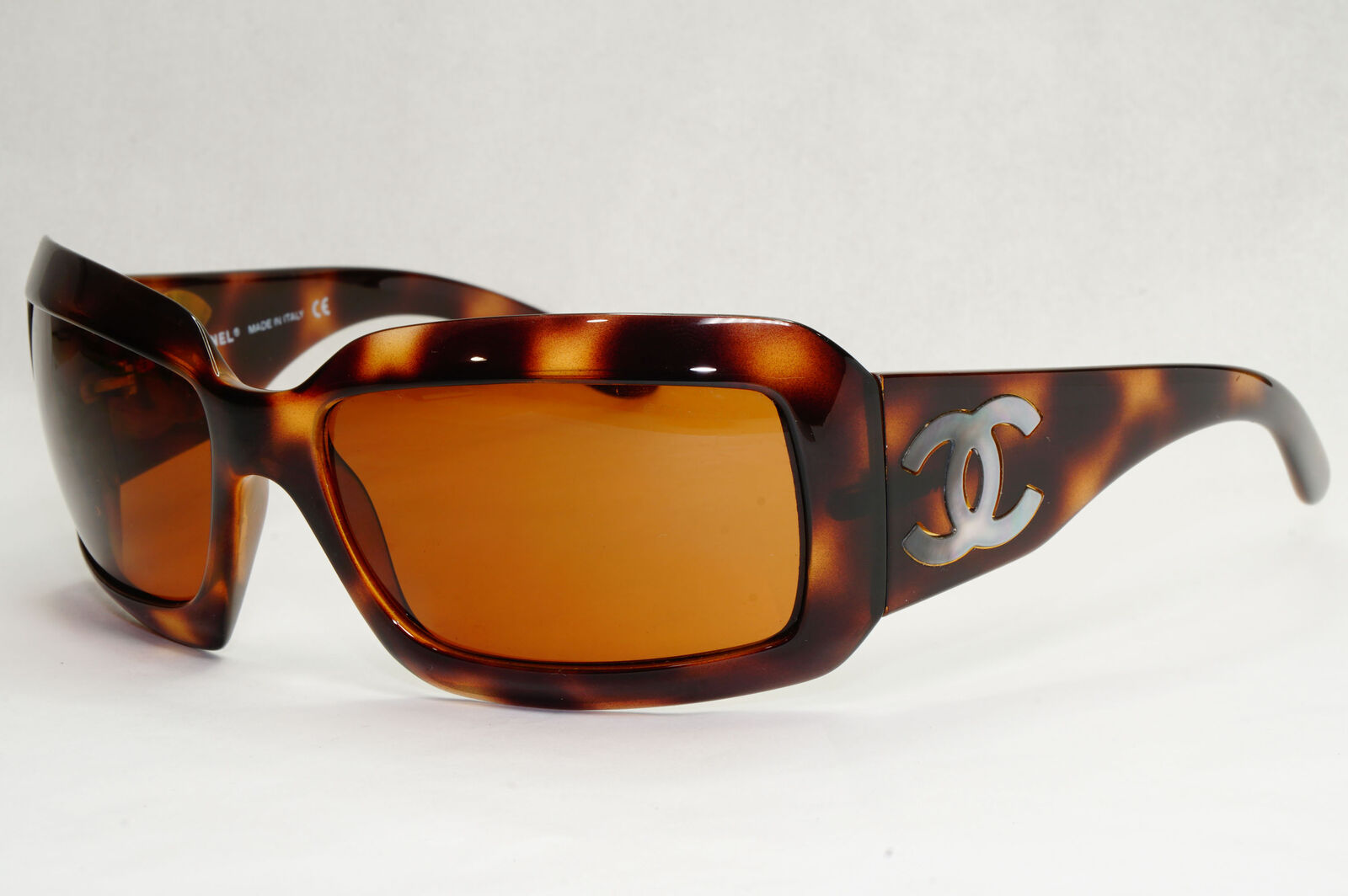 Chanel Sunglasses Mother of Pearl Vintage 2006 Brown 5076-H c.502/73 120124