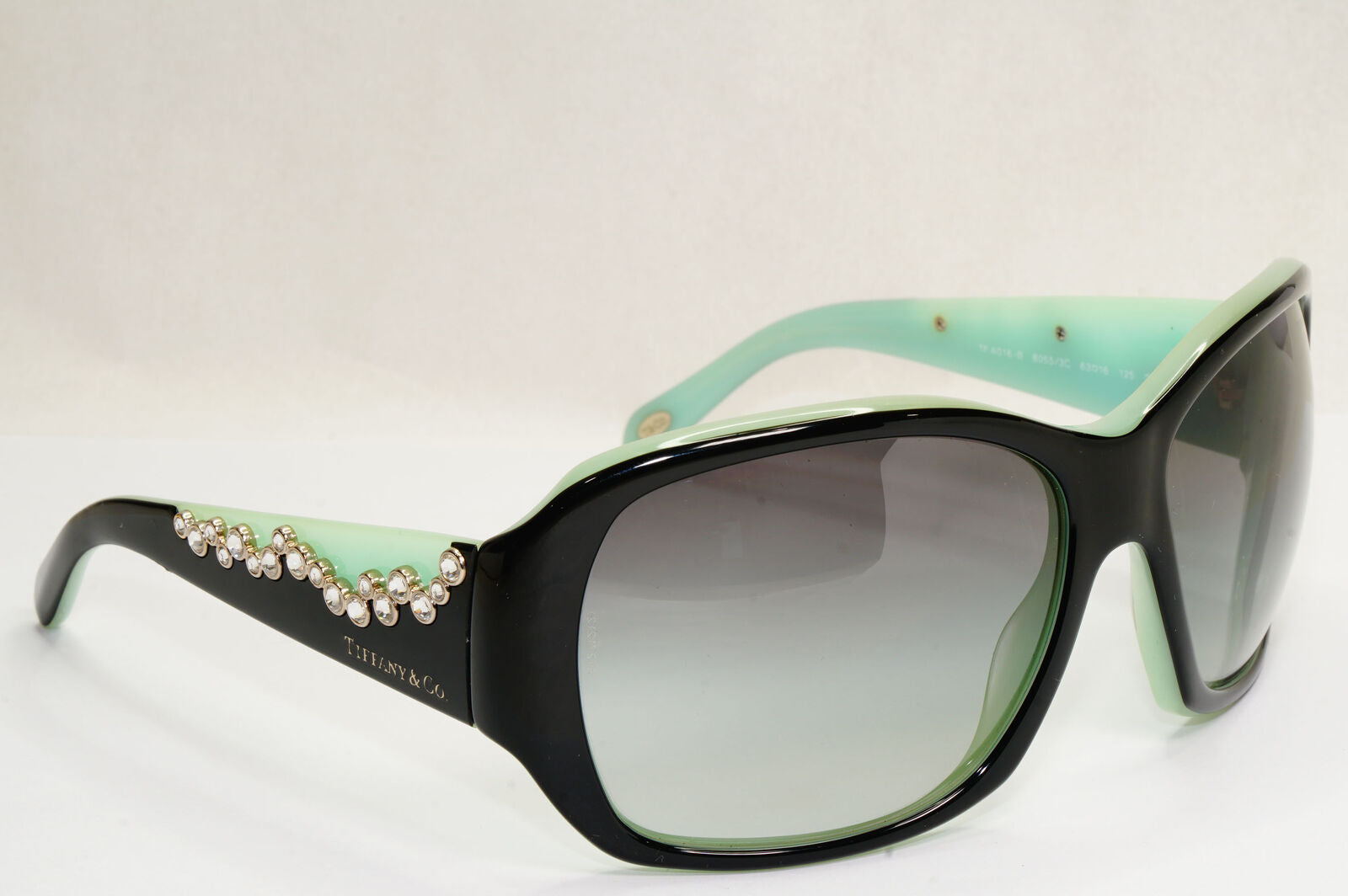 Tiffany & Co Sunglasses 2009 Vintage Black Crystal TF 4016-B 8055/3C 190224