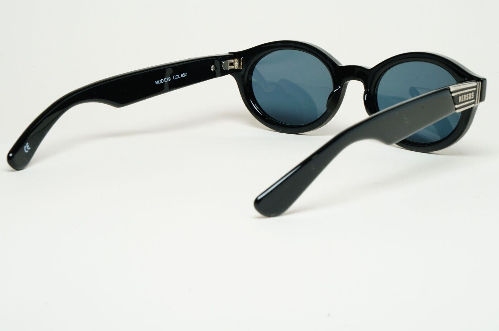 Versus Sunglasses 1996 by Gianni Versace Vintage Black Grey MOD EZ9 COL 852