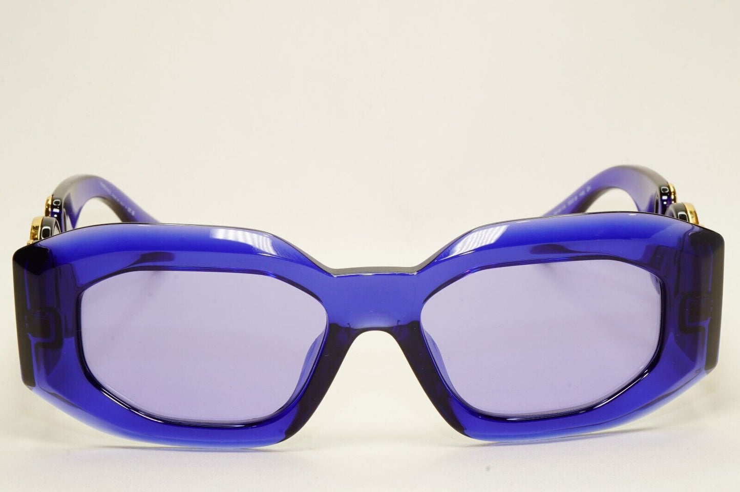 Versace Sunglasses Purple Transparent Biggie Oversized MOD VE 4425U 5419/1A