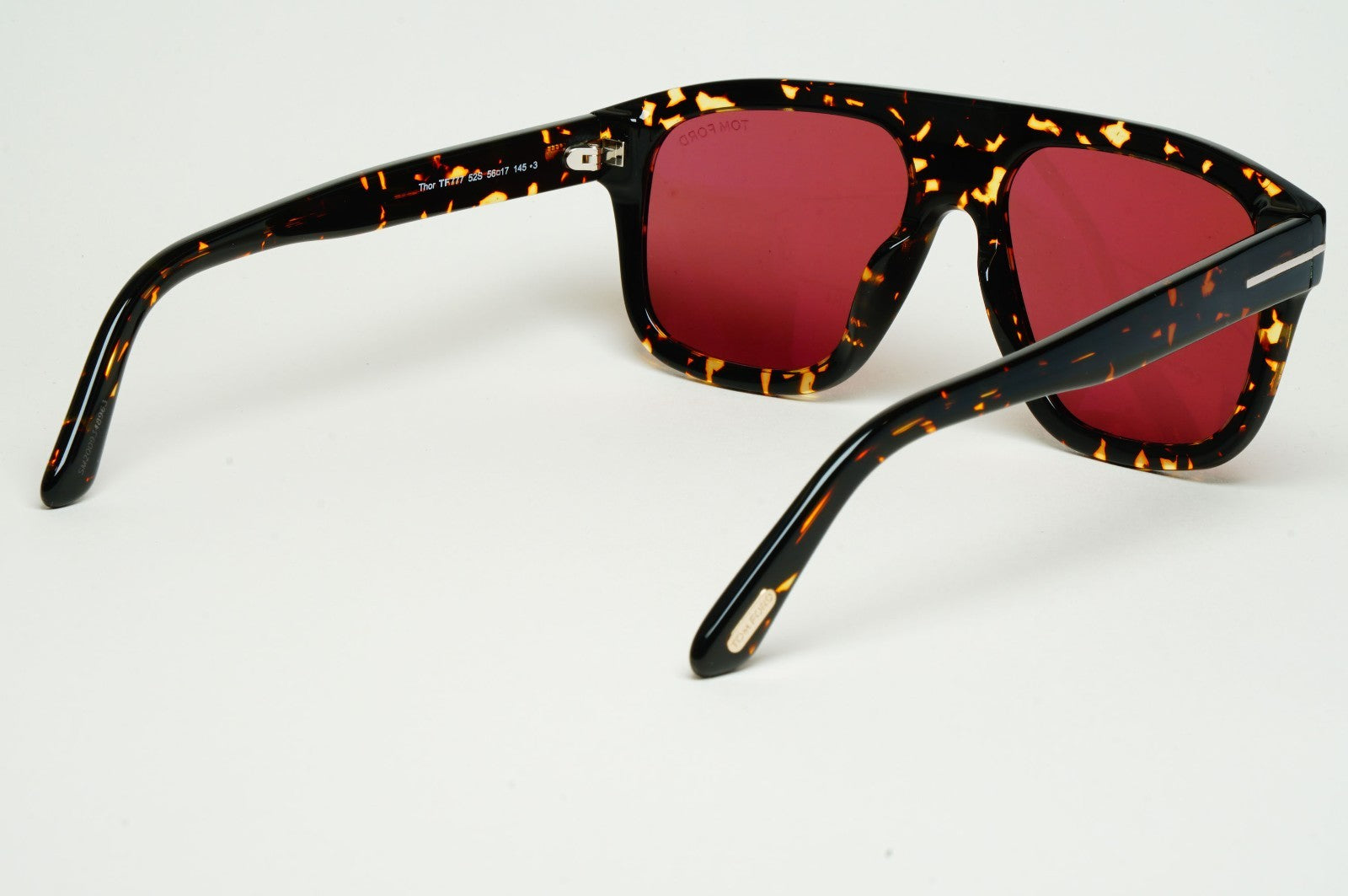 Tom Ford Sunglasses Thor Brown Dark Havana Red Bordo FT0777 TF 777 52S