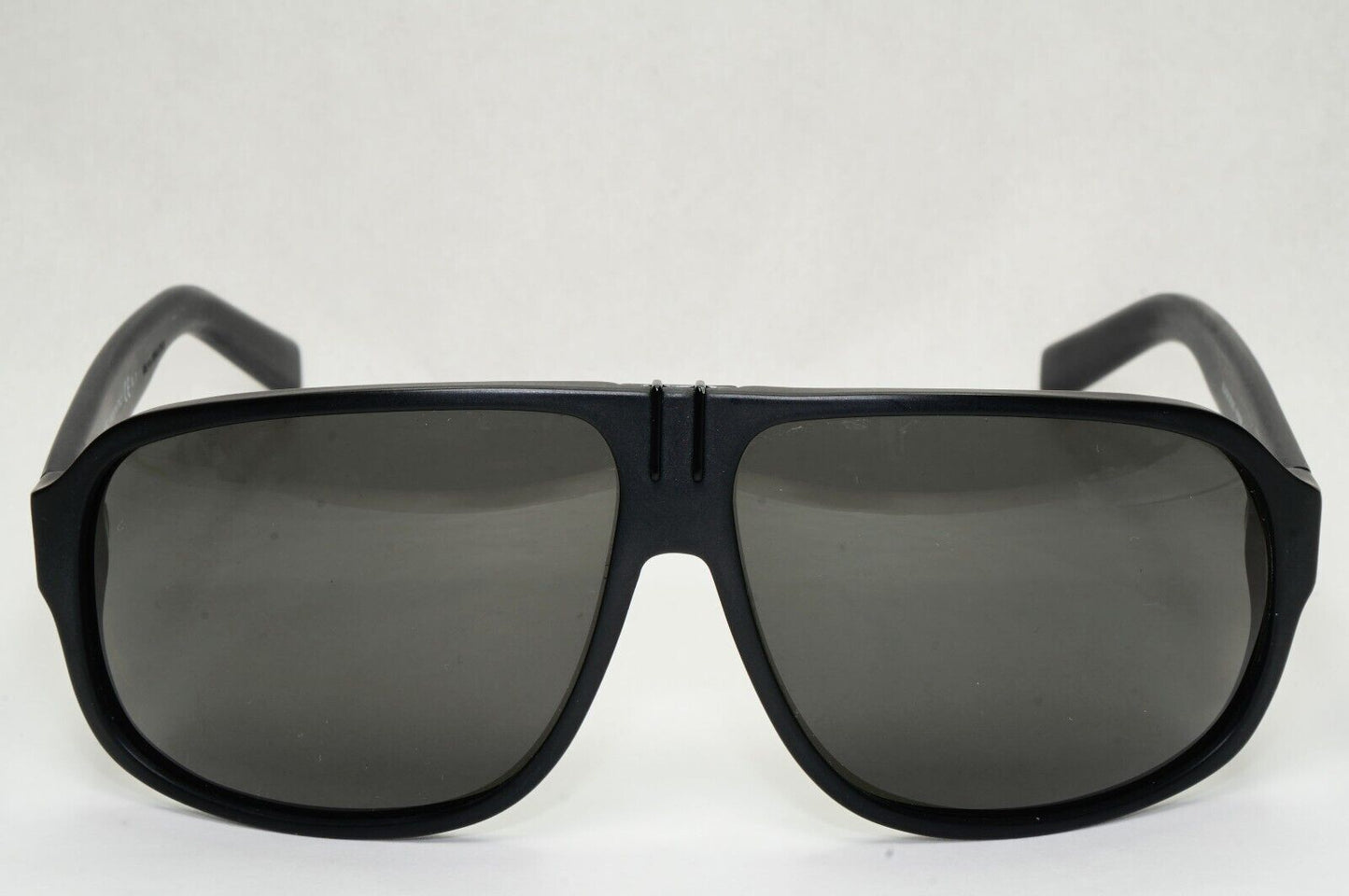 Dior Sunglasses 2014 Vintage Pilot Square Black Tie 131S WRDNR 64mm 121223