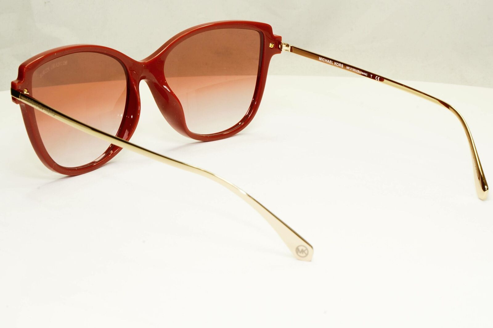 Michael Kors Womens Terracota Gold Burgundy Sunglasses MK 2130U Sorrento 3547V0