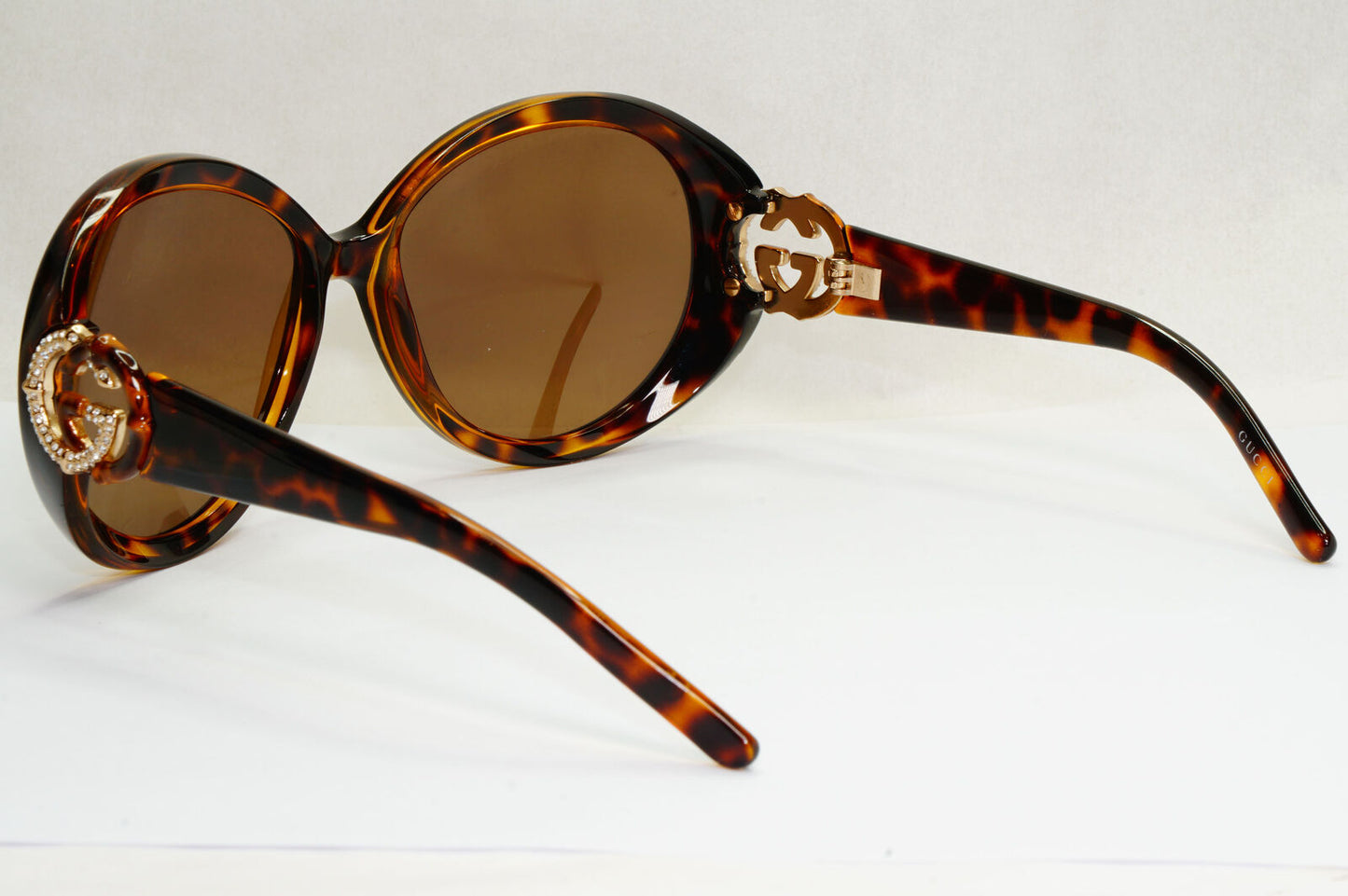 Gucci Sunglasses 2009 Vintage Brown Tortoise Gold Large GG 3069/S V08CC 180224