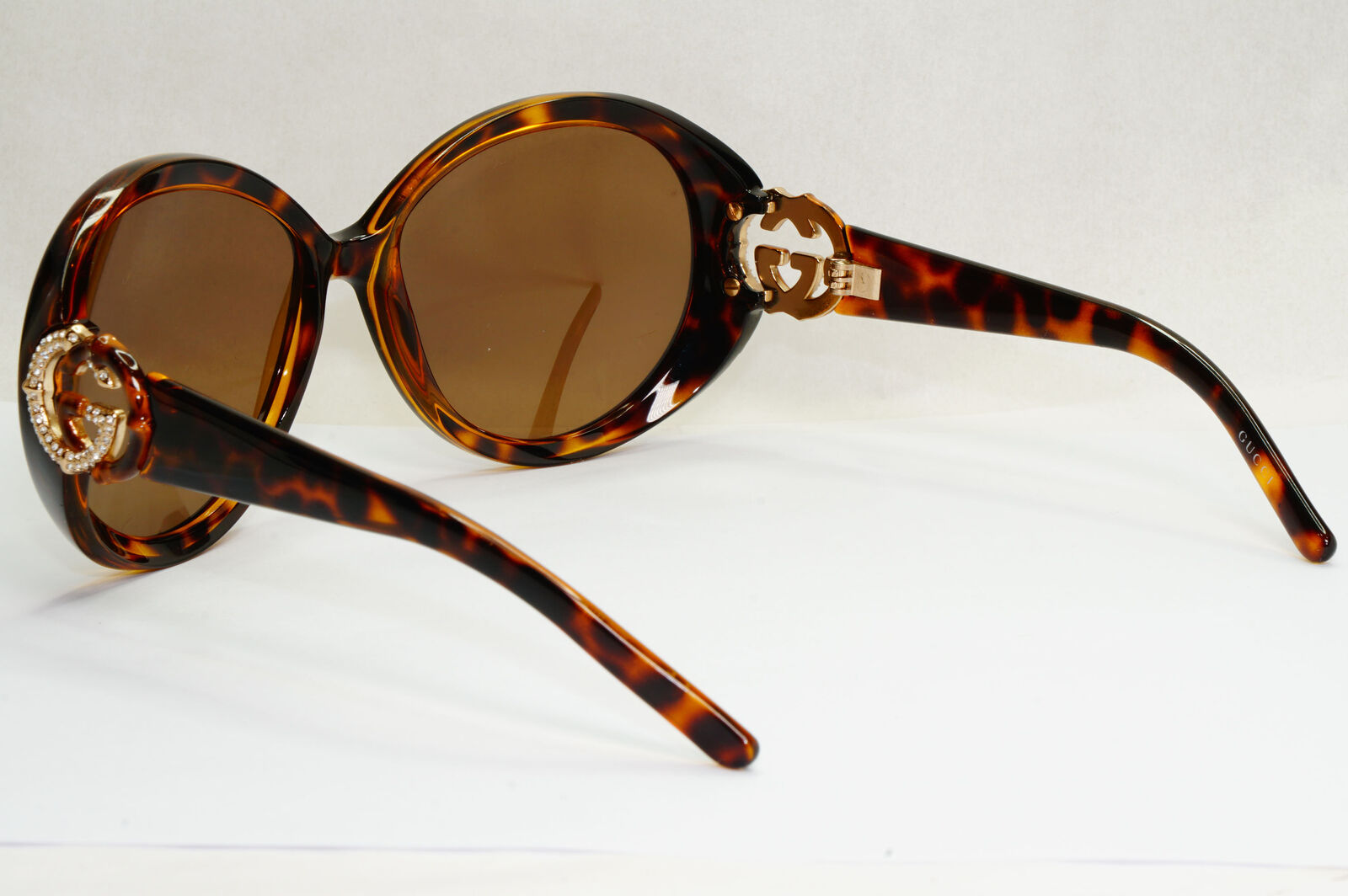Gucci Sunglasses 2009 Vintage Brown Tortoise Gold Large GG 3069/S V08CC 180224