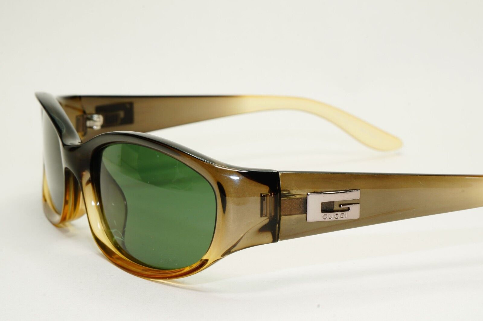 Gucci Sunglasses 1998 Transparent Brown Honey Green GG 2456/S T5V 120824