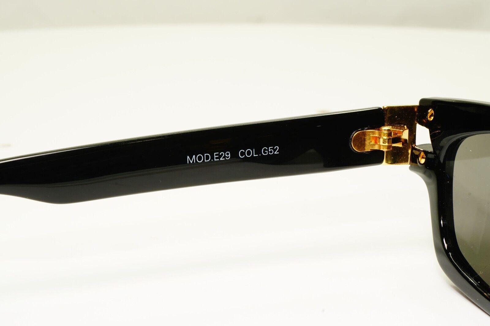 Versus by Gianni Versace 1996 Sunglasses Gold Silver Lion Black MOD E29 COL G52
