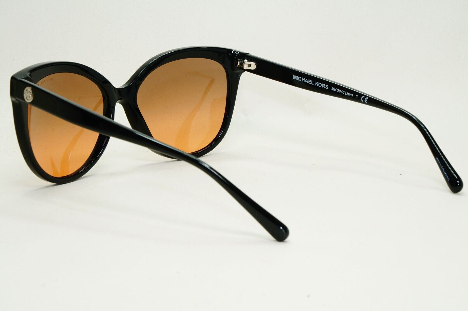Michael Kors Sunglasses Black Brown Square MK 2045 Jan 3177/11 55mm 031124