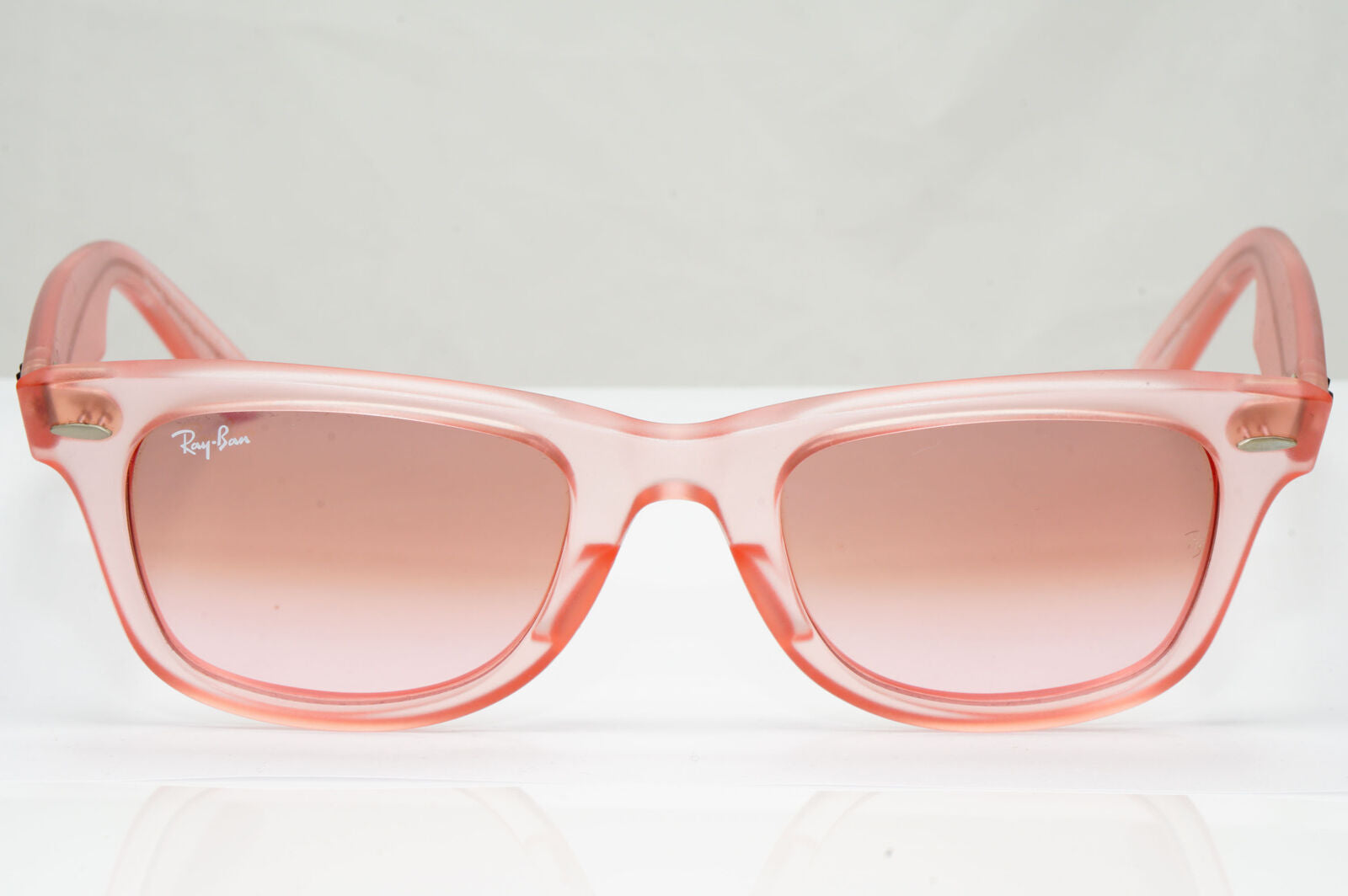 Ray-Ban Sunglasses Wayfarer Ice Pop Watermelon Pink Brown RB 2140 6057/X3 50mm