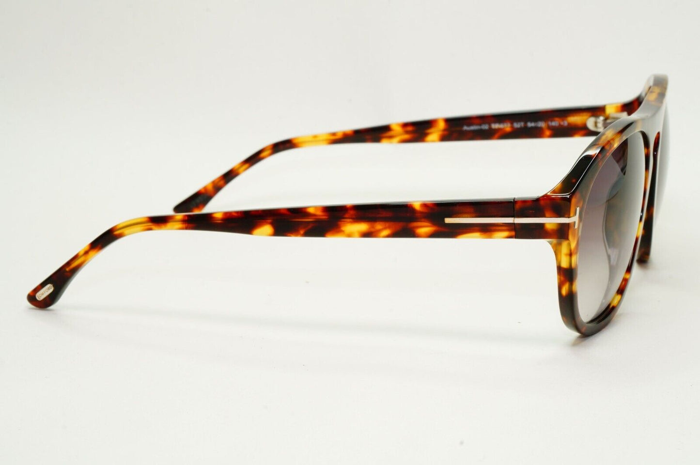 Tom Ford Sunglasses Austin-02 Brown Tortoiseshell Gradient FT0677 TF 677 52T