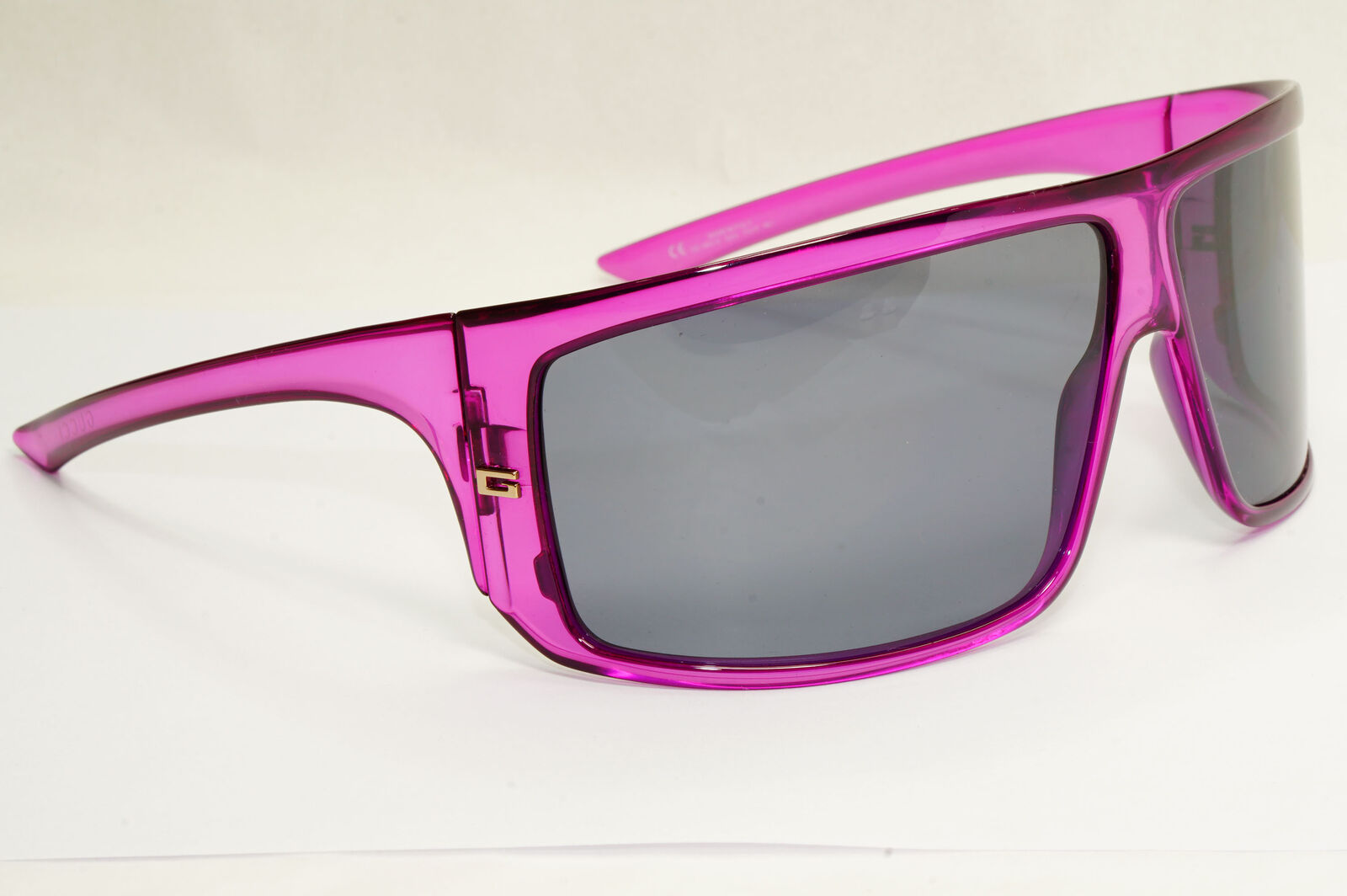 Gucci Sunglasses 2000 Vintage Polarized Violet Wrap Unisex GG 1497/S QA3 130224
