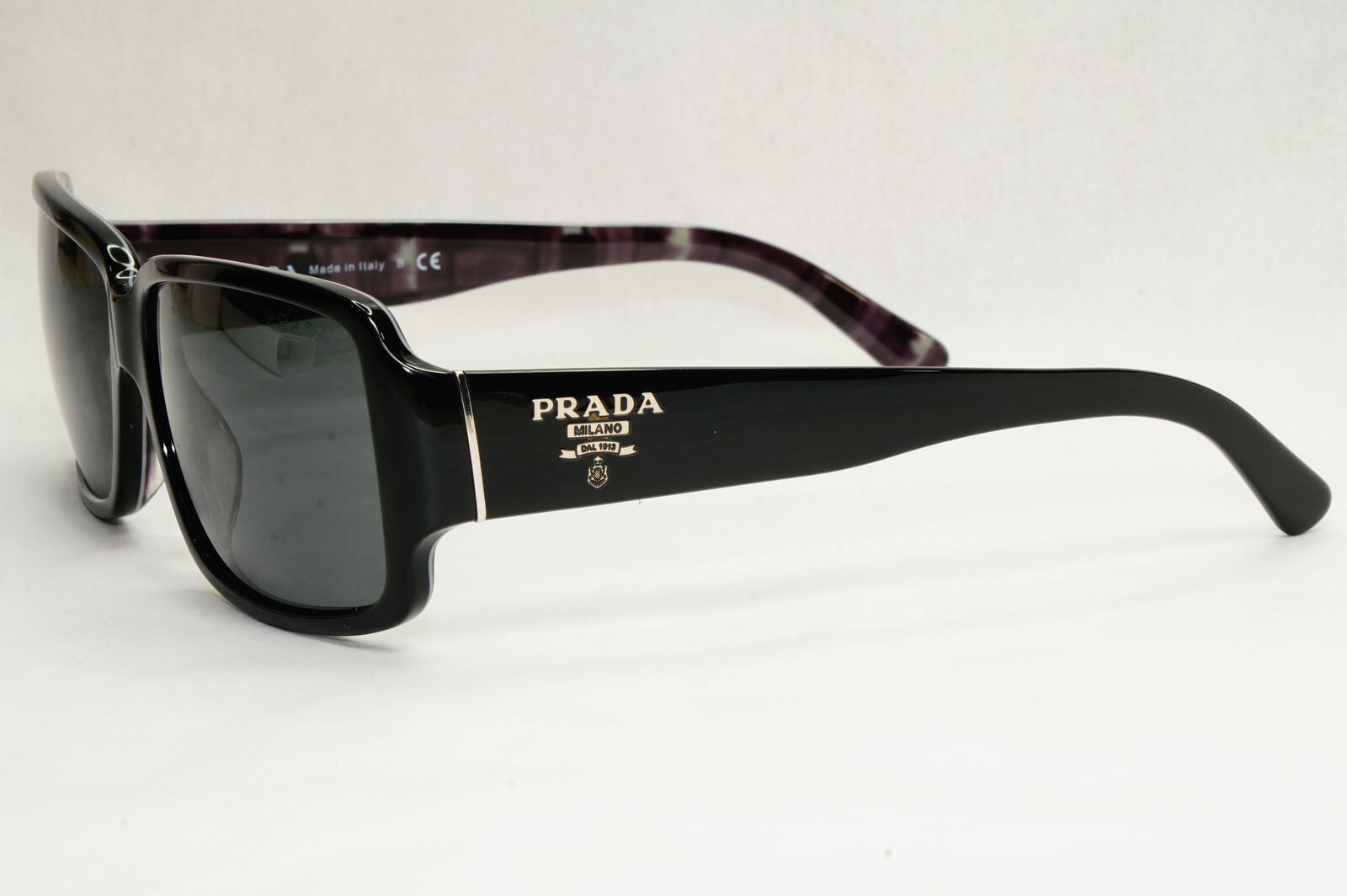 Prada Sunglasses 2012 Black Glossy Square Unisex PR32NS SPR 32N BF5-1A1 140124
